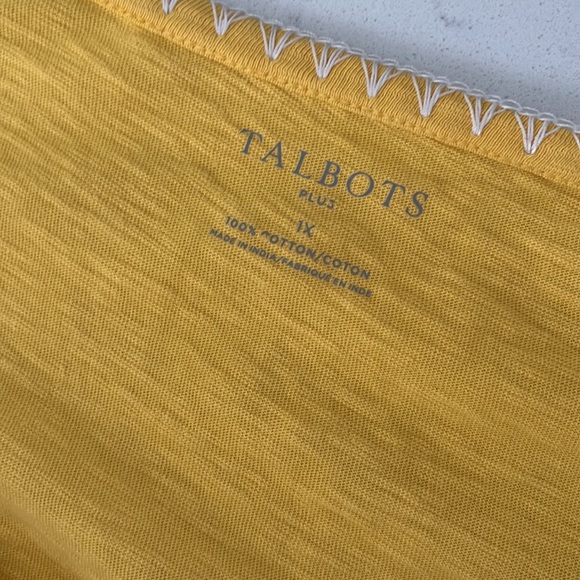 Talbots short sleeve shirt size 1x - Picture 9 of 10
